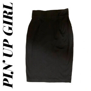 Pin Up Girl Bodycon Pencil Skirt